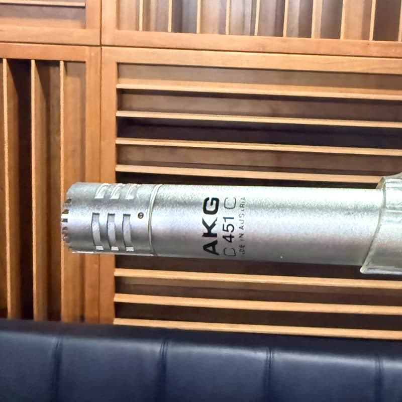 AKG C 451 C Small Diaphragm Cardioid Condenser Microphone with CK1