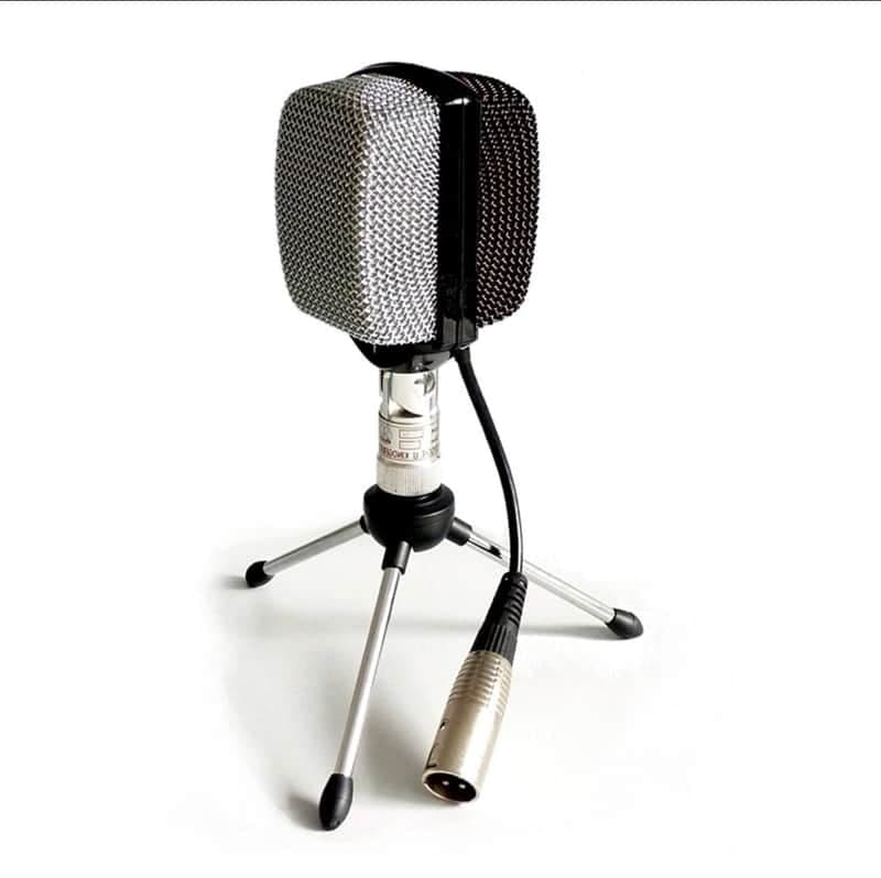 AKG D12 Cardioid Dynamic Microphone 1950s - 1960s - Silver / Black