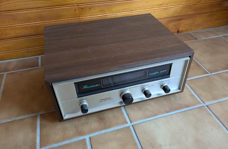 Vintage 1970s Pioneer SR-202W Reverberation Amplifier