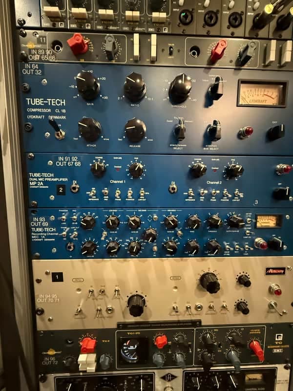 Tube-Tech MEC-1A Recording Channel 2010s - Blue