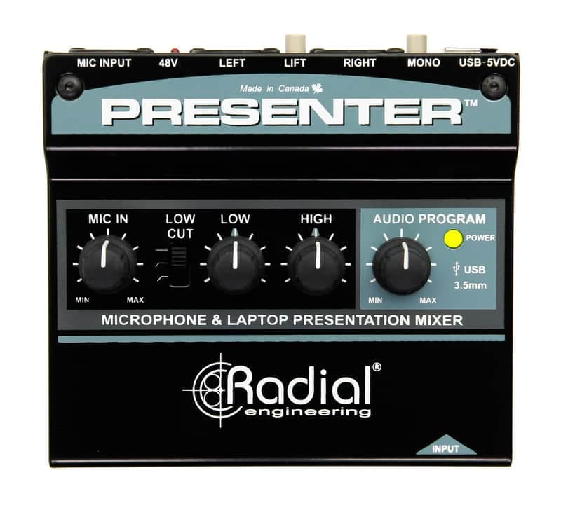 Radial Presenter Presentation Mixer 2018 - Present - Black