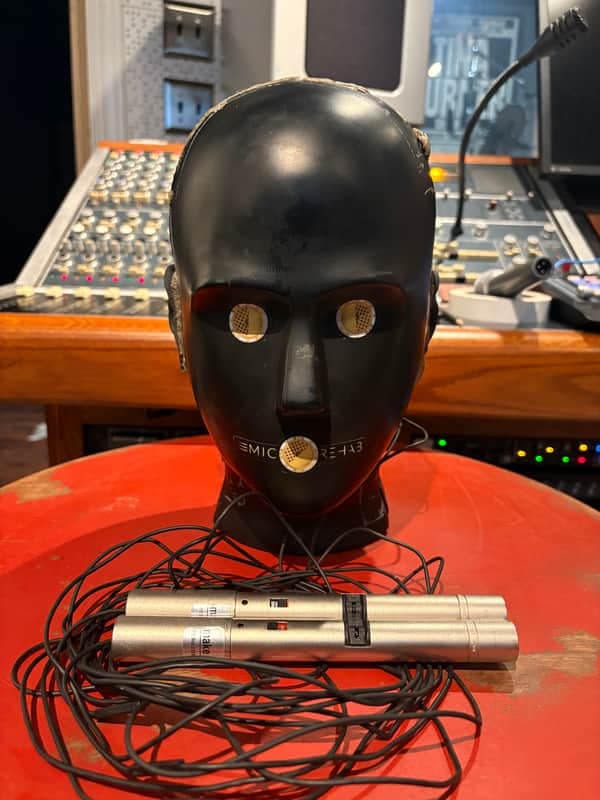 Neumann KU80 Binaural Head Mic w/Upgrades