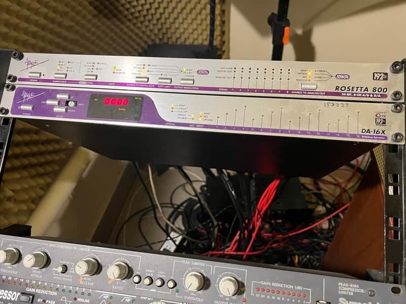 Apogee Complete Setup 24 in/24 out Rosetta 800, AD-16X, DA-16X, BigBen, Thunderbridge