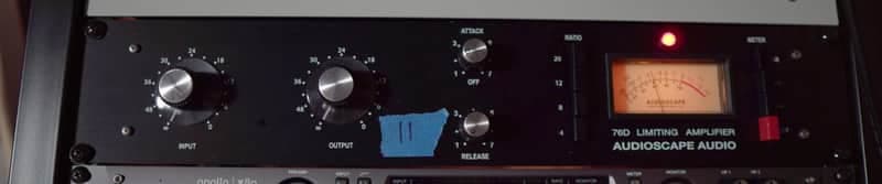 AudioScape Engineering Co. 76D Limiting Amplifier / Compressor 2021 - Black