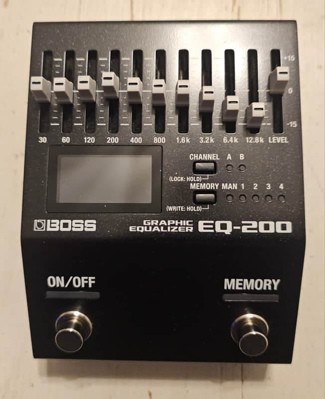 Boss Graphic Equalizer EQ 200 Booster Preamp