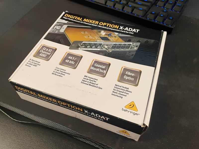 Behringer X-ADAT 32-Channel ADAT Expansion Card for X32 2010s - Standard