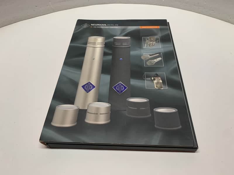 NEUMANN SOLUTION D MICROPHONE PRESENTATION/ DISPLAY/ BOOKLET- RARE! MAKE OFFER!