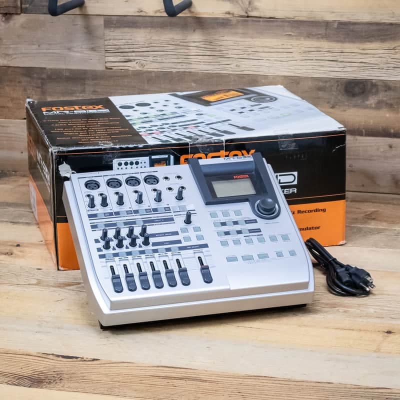 Silver Fostex MR-8HD Digital Multitrack Recorder MR-8 HD MR8HD U289213