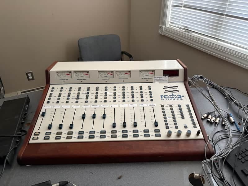 Radio Systems Radisystems Millenium 12 channel Broadcast audio console, mixer
