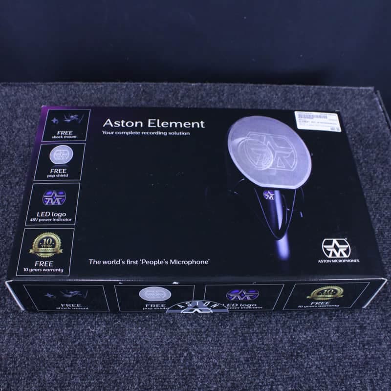 Aston Element Cardioid Large Diaphragm Condenser Microphone 2020 - Present - Black