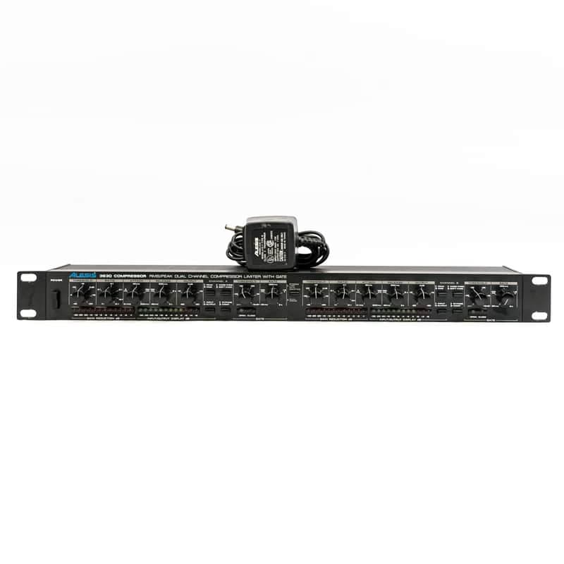 Alesis 3630 Dual-Channel Compressor / Limiter with Gate – Power Supply