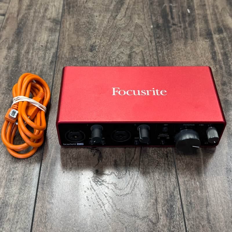 Focusrite Scarlett 2i2 3rd Gen USB Audio Interface 2019 - Present - Red / Black