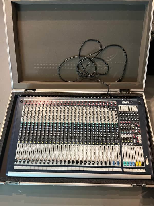 Soundcraft GB4 24-Channel Mixing Console 2010s - Blue
