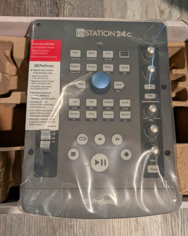 PreSonus ioStation 24c USB-C Audio Interface and DAW Controller 2020 - Present - Gray