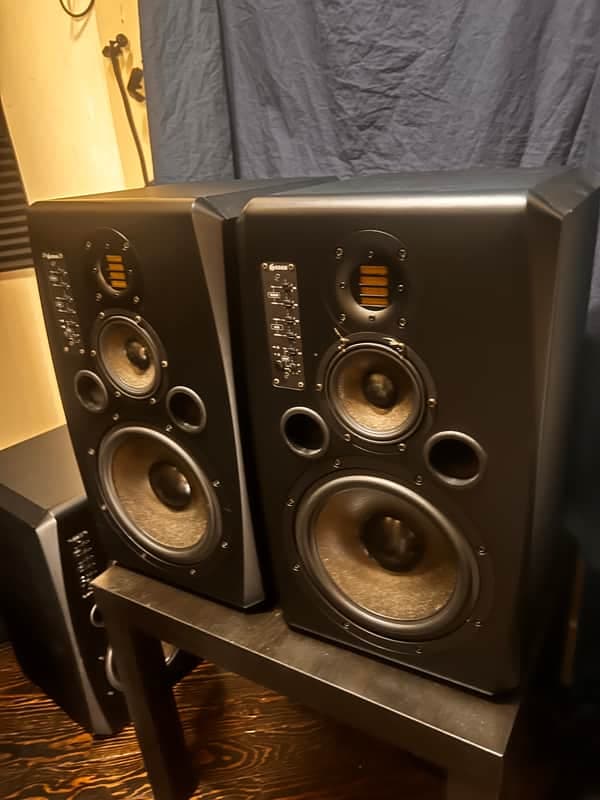 ADAM Audio S3X-V Vertical Active Nearfield / Midfield Monitors (Pair) 2010s - Black