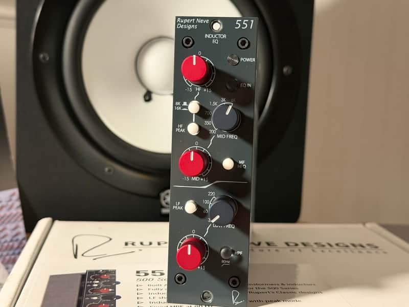 Rupert Neve Designs 551 500 Series Inductor EQ Module
