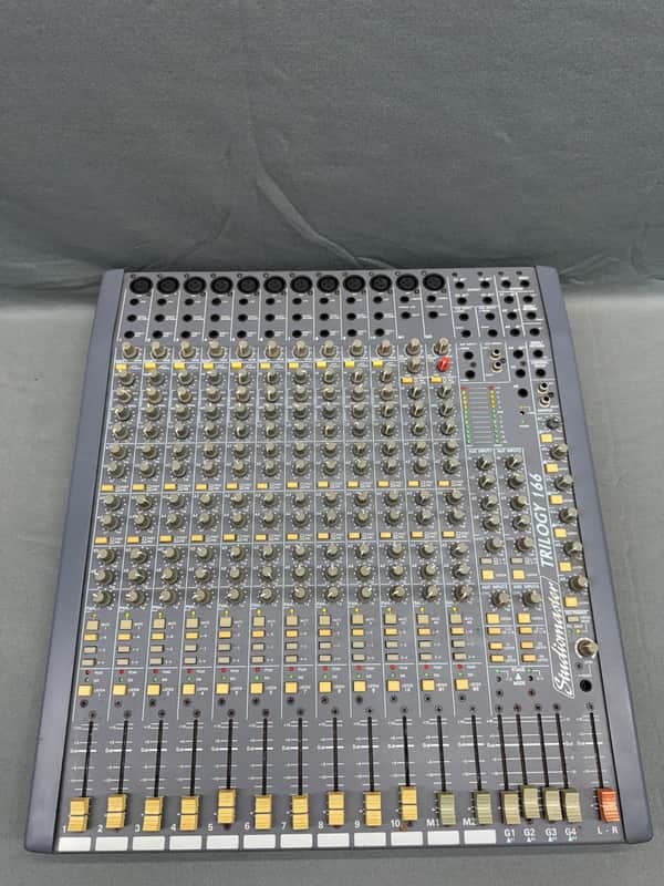 Vintage Studiomaster Trilogy 166 Studio Live Sound 12 Channel Mixer Stage Audio