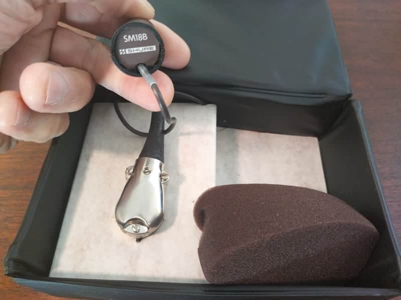 Shure SM18B Microphone 1980s - Black