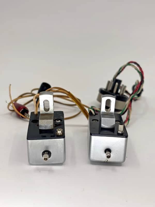 2 x Mono Record Cutting Lathe Heads for HARA Recorder HF-200 / RM-805 VA
