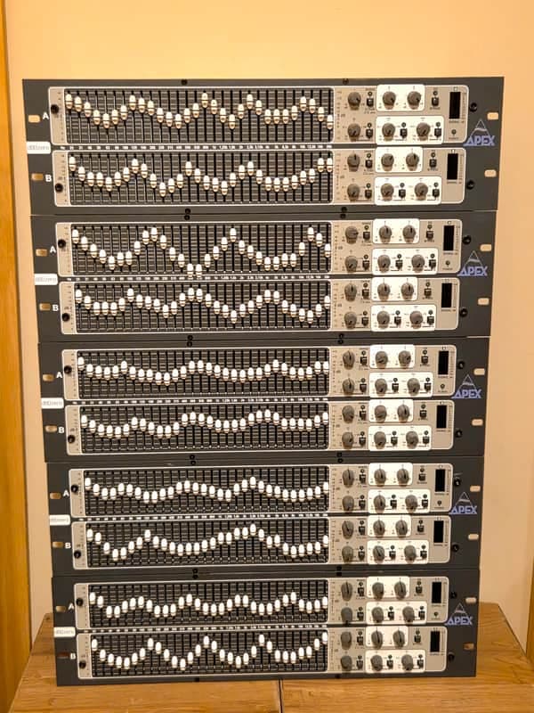 Apex dBQ-zero Dual 30-Band Graphic EQ