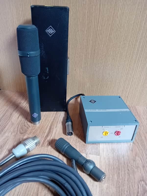 Neumann SM 69 fet Stereo Condenser Microphone 1970s. Serial: 3998