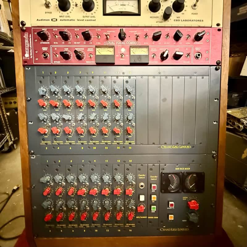 Chandler Limited Mini Rack Mixer expander with PSU-2 Power Supply original discrete analog summing amp amplifier