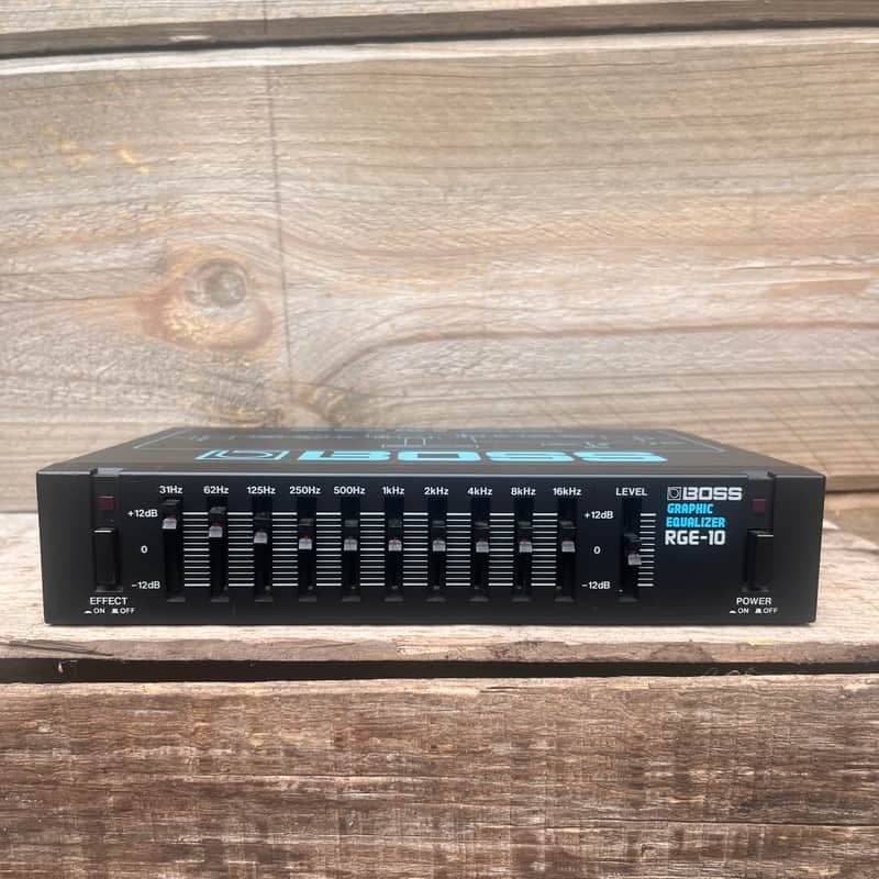 Boss RGE-10 Micro Rack Series Graphic Equalizer 1985-1990