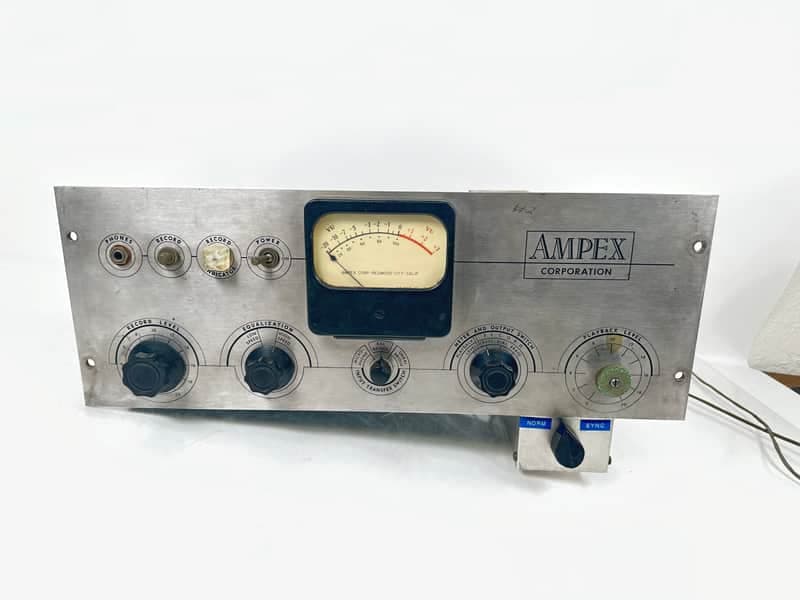 Vintage Ampex 350 Tube Mic Preamp