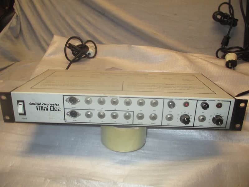 GARFIELD ELECTRONICS MINI DOC for LINN DRUM & OBERHEIM DMX & ROLAND TR 808
