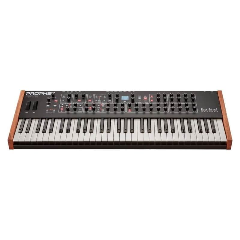 Sequential Prophet Rev2 8-Voice 61-Key Analog Keyboard Synthesizer with Per-Voice Dual DCOs and Onboard FX Engine (Black)