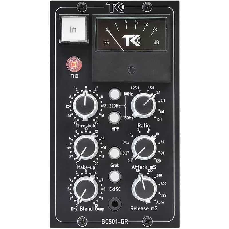 TK Audio BC501-GR 500 Series Stereo Bus Compressor
