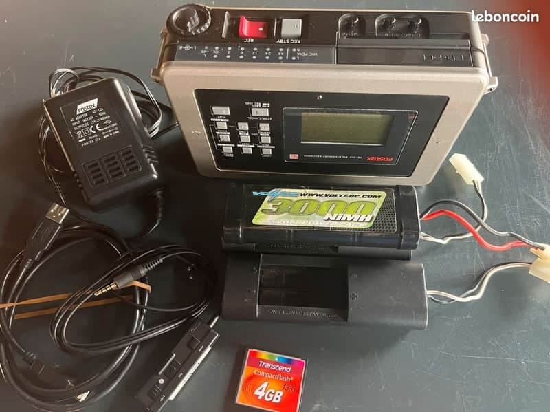 Fostex FR-2LE + Alimentation + Carte CF