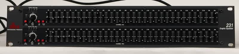 dbx 231 Dual Channel 31-Band Equalizer