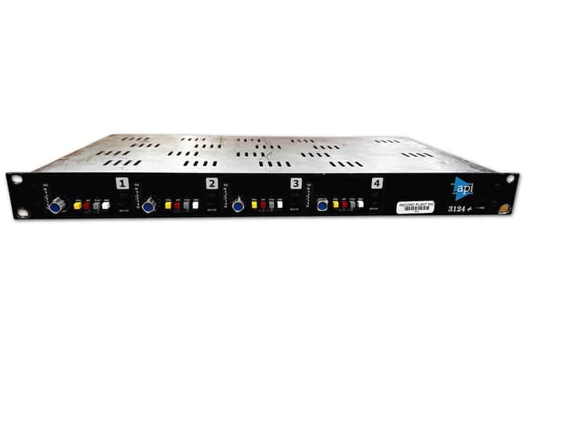 API 3124+ 4 Channel Mic Preamp Record Plant