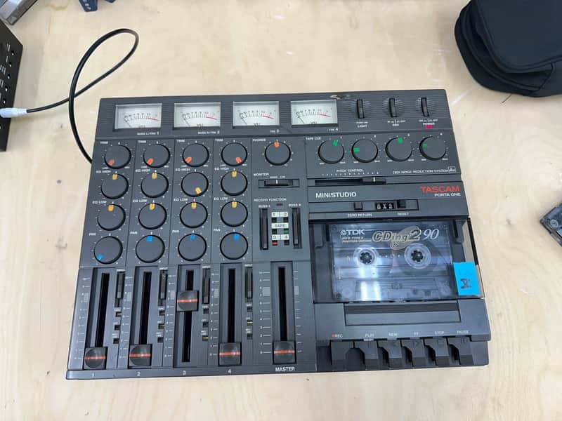 TASCAM Porta One Ministudio 4-Track Cassette Recorder *Serviced*