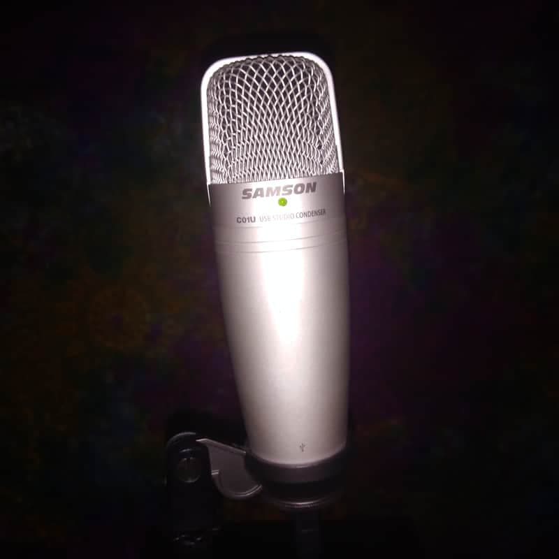 Samson C01U USB Studio Condenser Mic 2010's Nickel