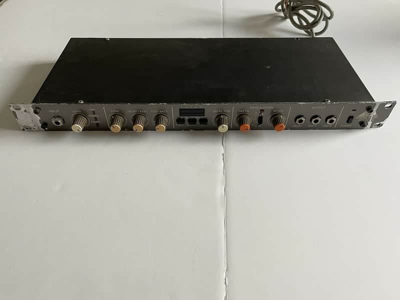 Aria DEX-1000 Digital Delay Modulation Rare Vintage Rack Mount Effects MIJ Japan