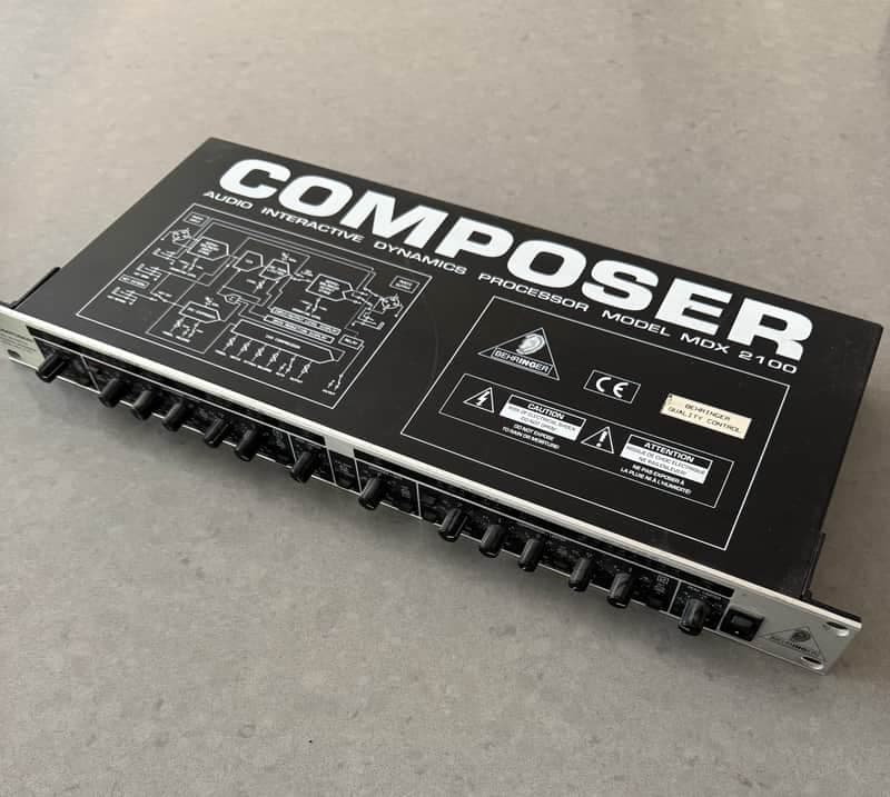 Behringer MDX 2100 Composer Dynamics Processor 2000s - Standard