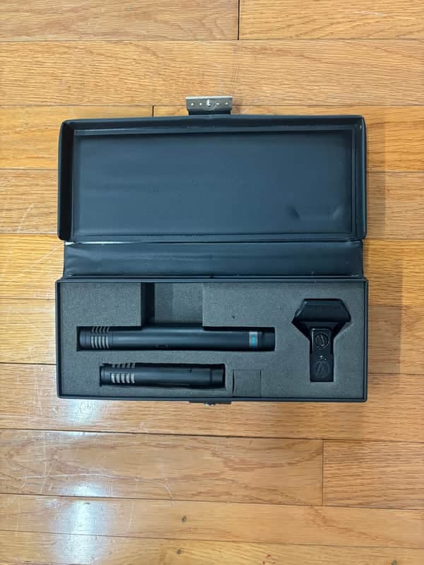 Audio Technica Pro 37r & AT4031 - Black