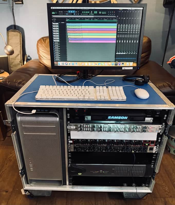 AVID PRO TOOLS HDX RIG - COMPLETE 16 IN / 16 OUT SYSTEM IN BESPOKE FLIGHTCASE