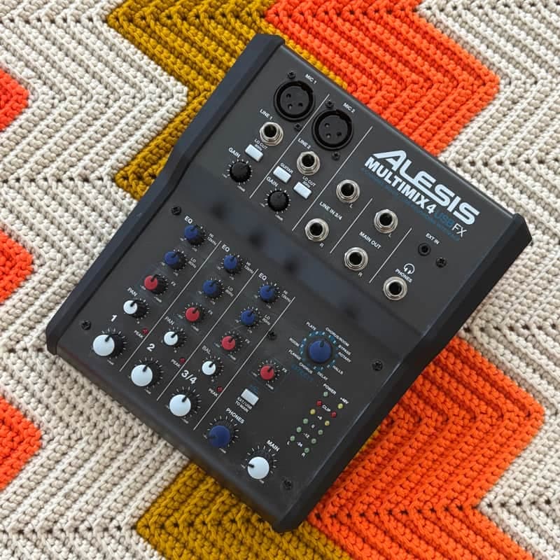 Alesis Multimix 4USBFX - Solid and Compact Interface and Mixer!
