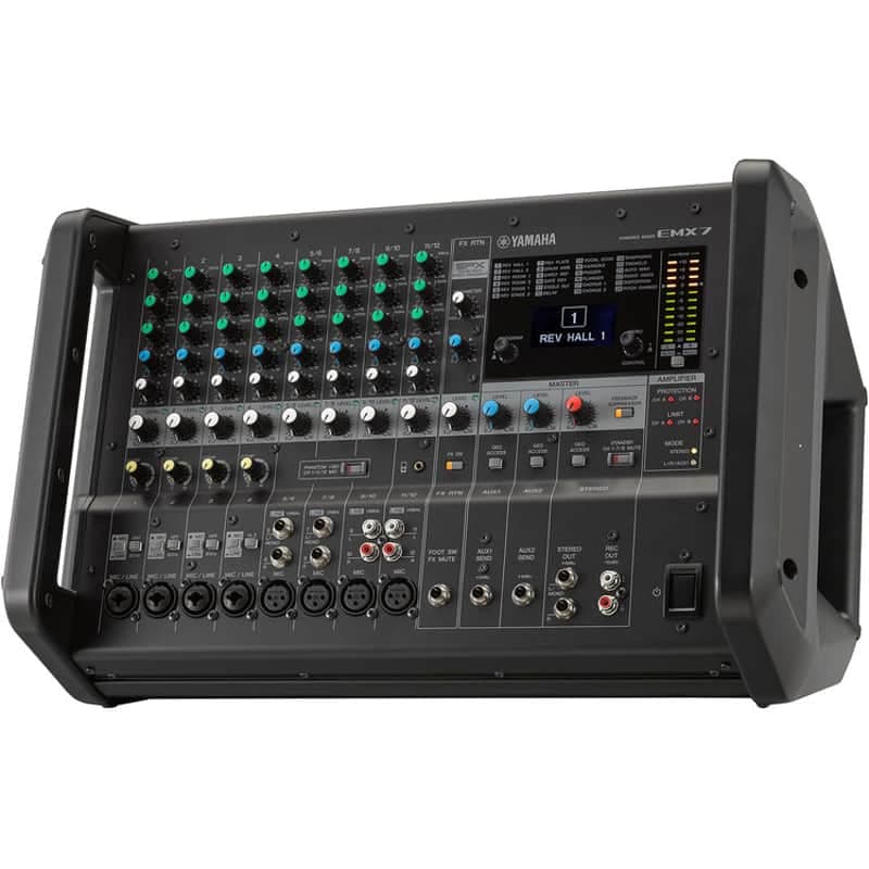 Yamaha EMX7 (EMX-7)12-input Stereo Powered Mixer w/ DSP Effects - super best possible condition