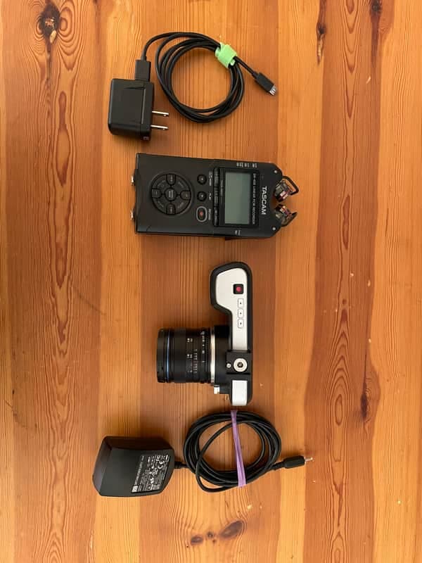 Black magic / tascam audio / video outfit Recent
