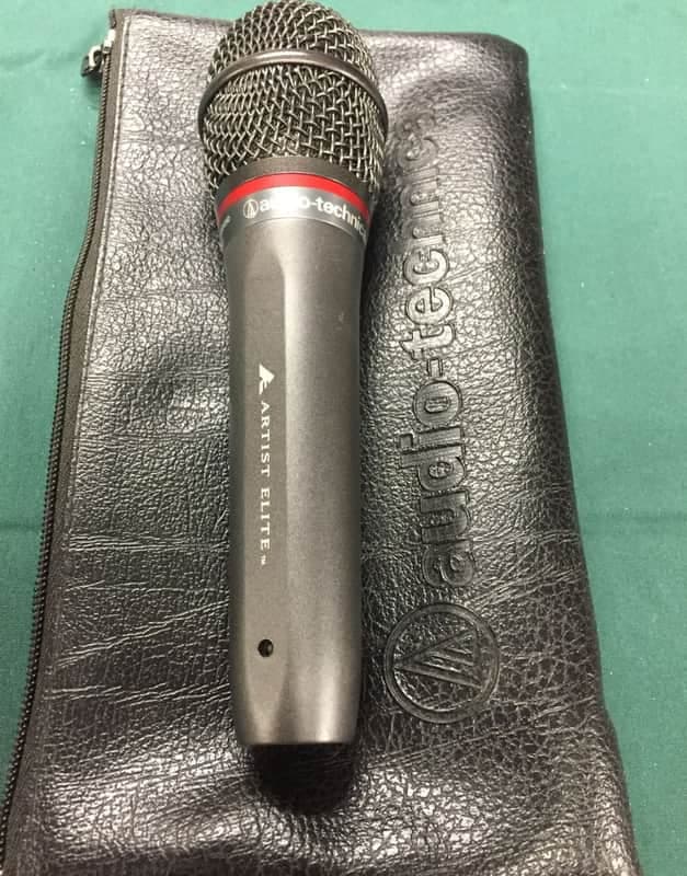 Audio-Technica AE6100 Artist Handheld Hypercardioid Dynamic Mic 2010s - Black
