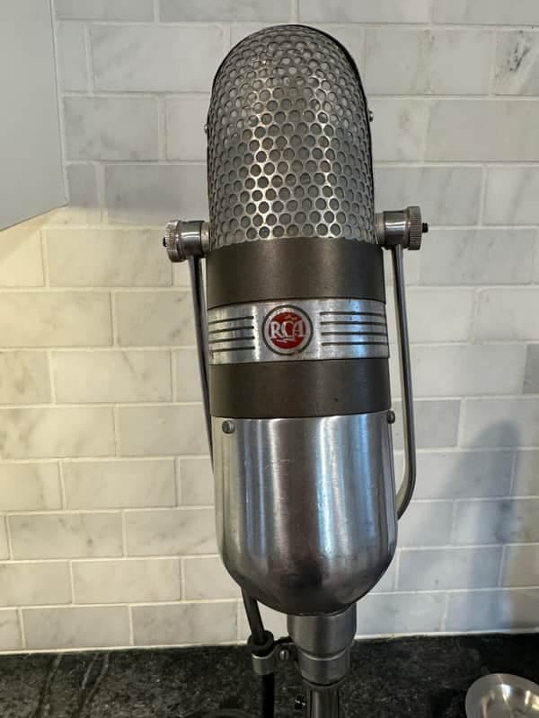 RCA 77-DX 1960s - SILVER NBC NYC STUDIOS