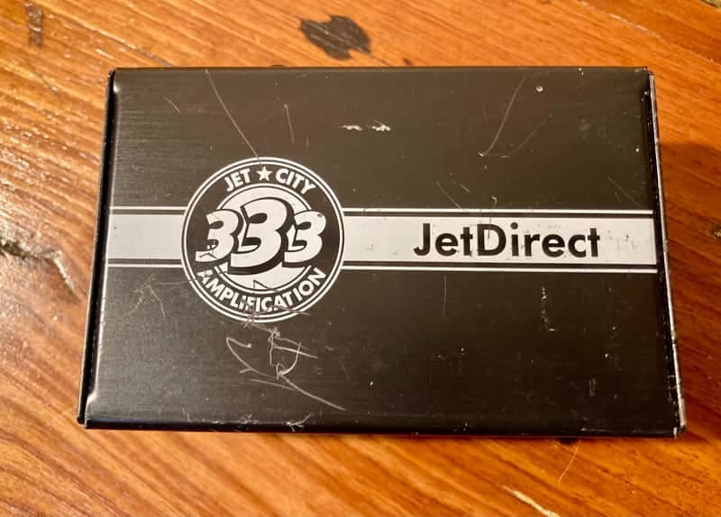 Jet City JetDirect Direct box with Cab/Mic Sim!