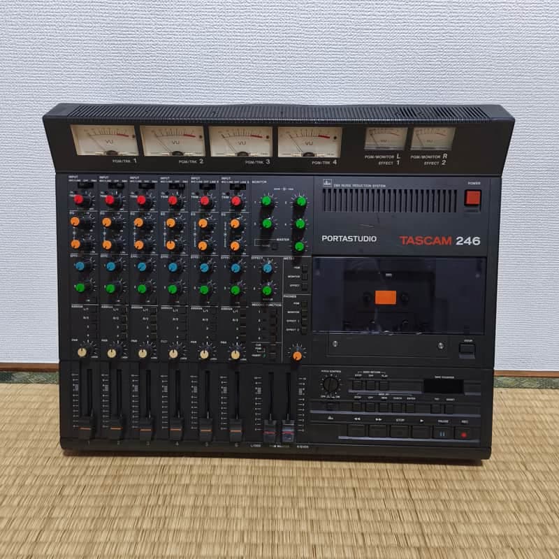 TASCAM 246 Portastudio Cassette Recorder 1980s - Brown