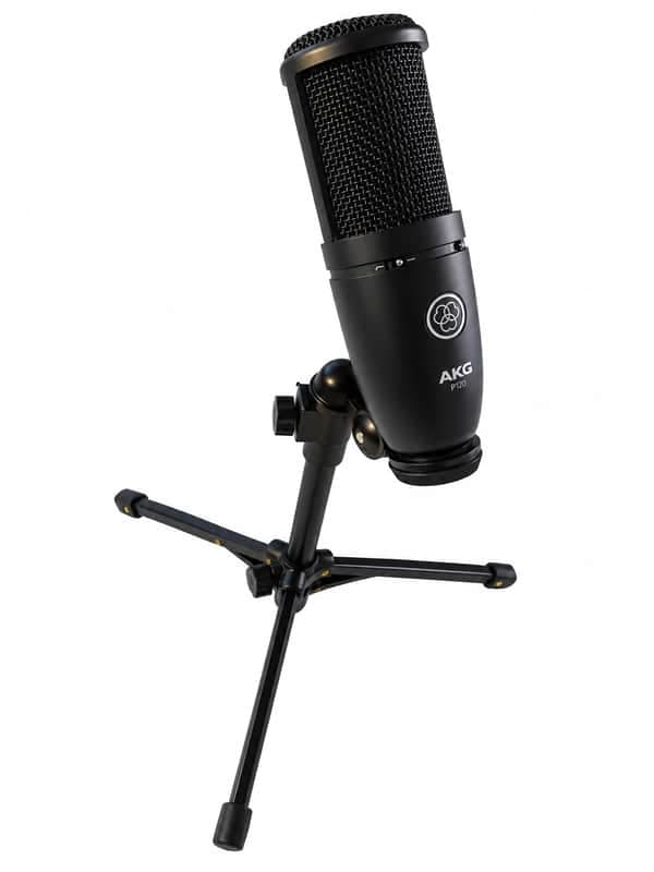 AKG AKG P120 Condenser Microphone + Desktop Stand – Boxed – Never Used 2025