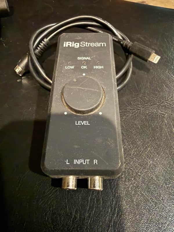 IK Multimedia iRig Stream Ultra-Compact USB Audio Interface 2019 - 2021 - Black
