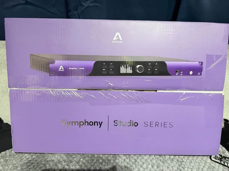 Apogee Symphony Studio 2x12 2025-2026 - Purple(Includes Apogee control 2 remote)